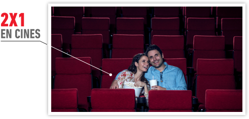 2X1 en Cines